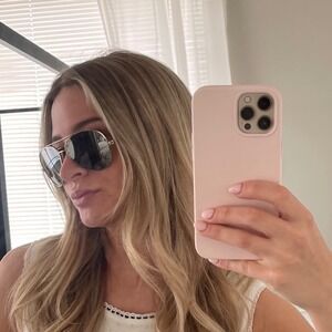 Vintage 70s Double-Bridge Aviator‎ Sunglasses